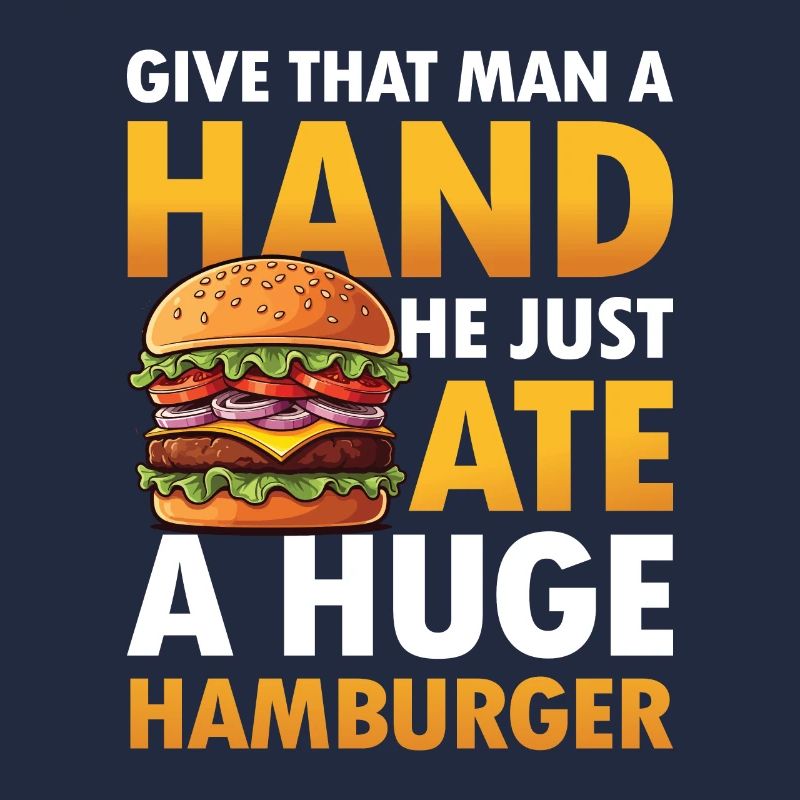 Give That Man a Hand! He Just Ate a Huge