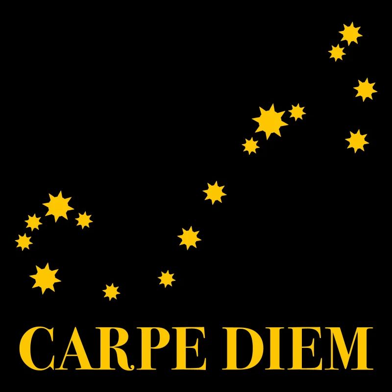 Carpe Diem use the day constellation Scorpio sky