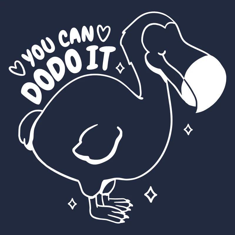 to do Dodo vogel lustiger do it Spruch Cartoon 1