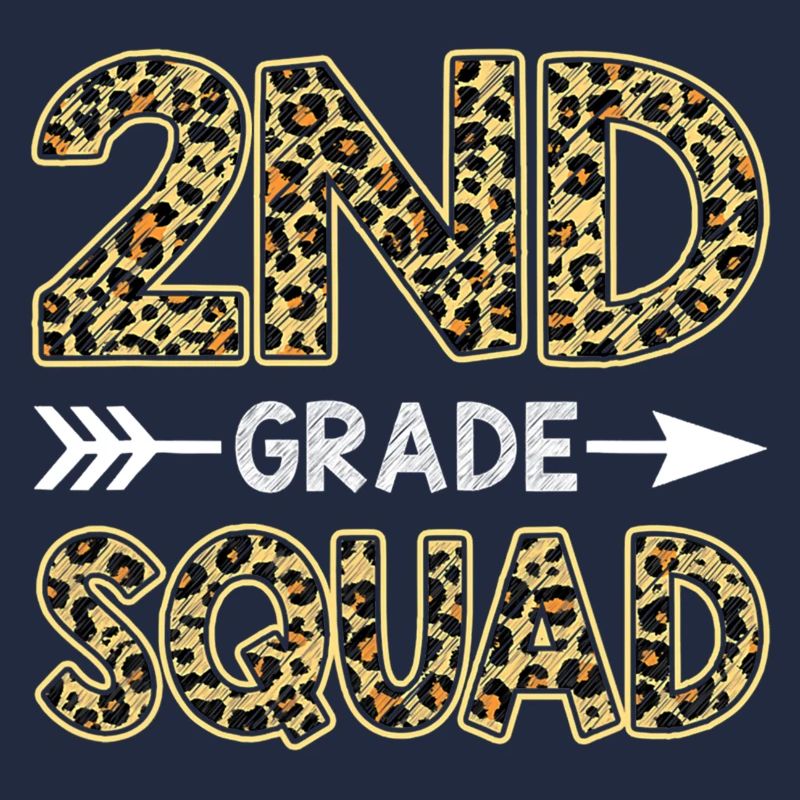 2Nd Grade Squad Leopard Second Grade Teacher Stud