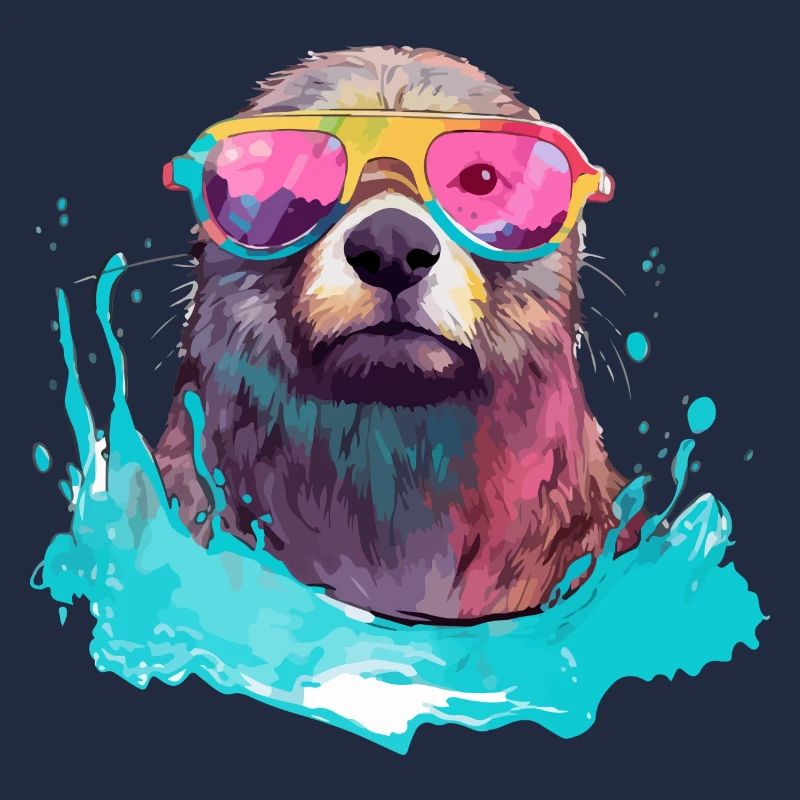 Nini der bebrillte Otter