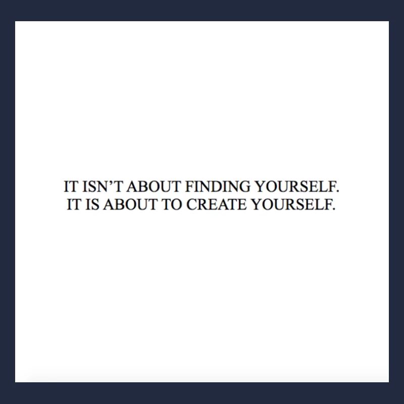 FINDING YOURSELF