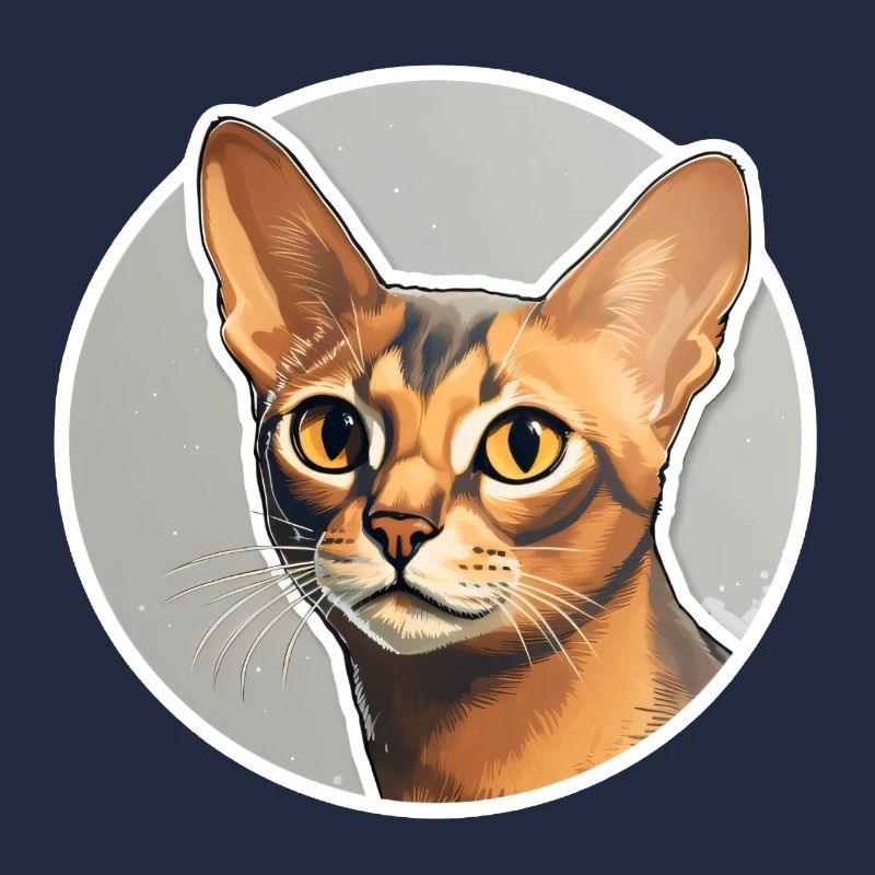 Abessinierkatzenkopf