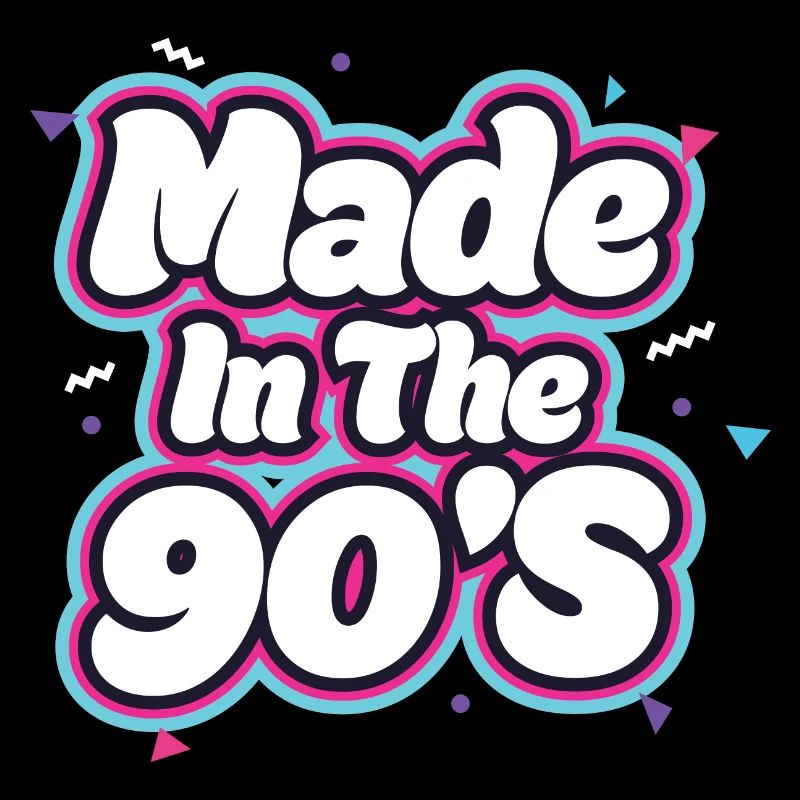 90er Jahre 90s Retro Geschenk