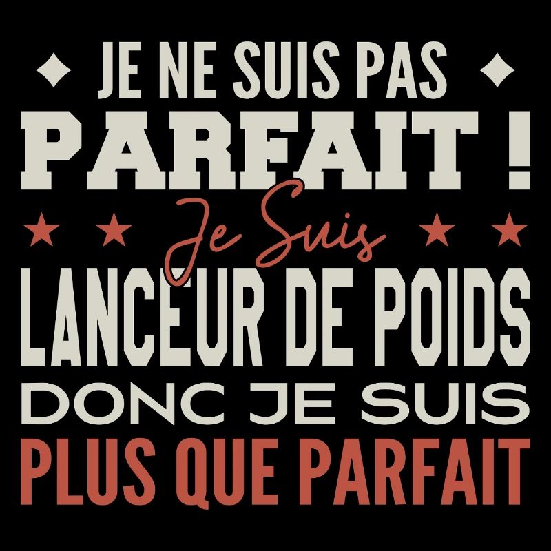 Lanceur de poids le Métier de Rêve Mis à l’Honneur