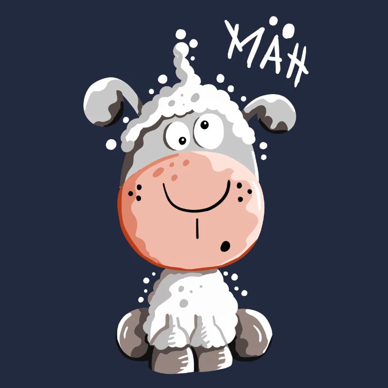 Drolliges Schaf - Schafe - Lamm - Fun