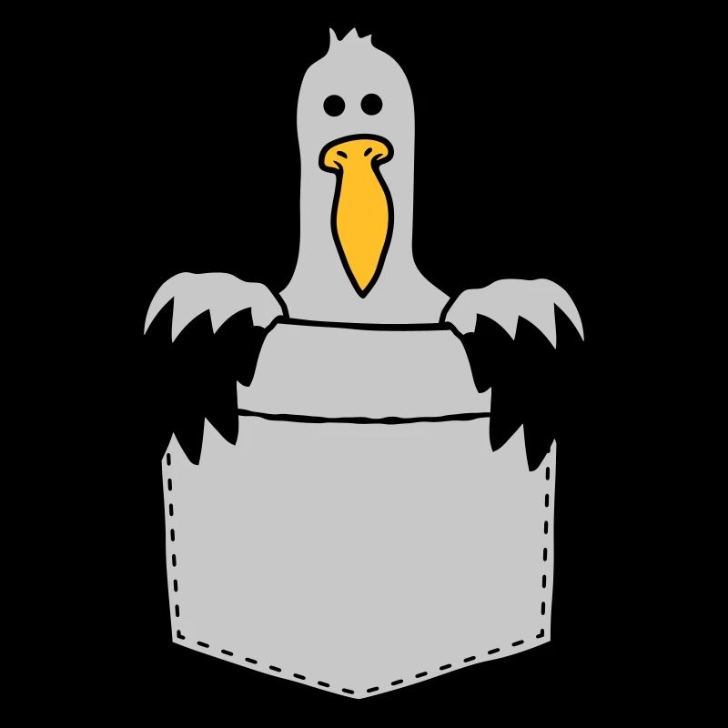 Brusttasche Möwe Unterwegs mitnehmen