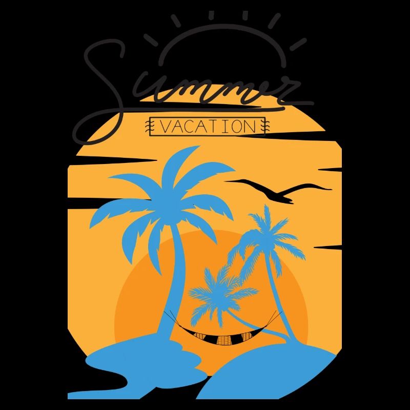 Vacances d’été - Palm Sunset Shirt