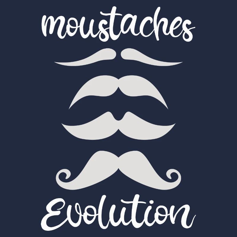 moustache évolution