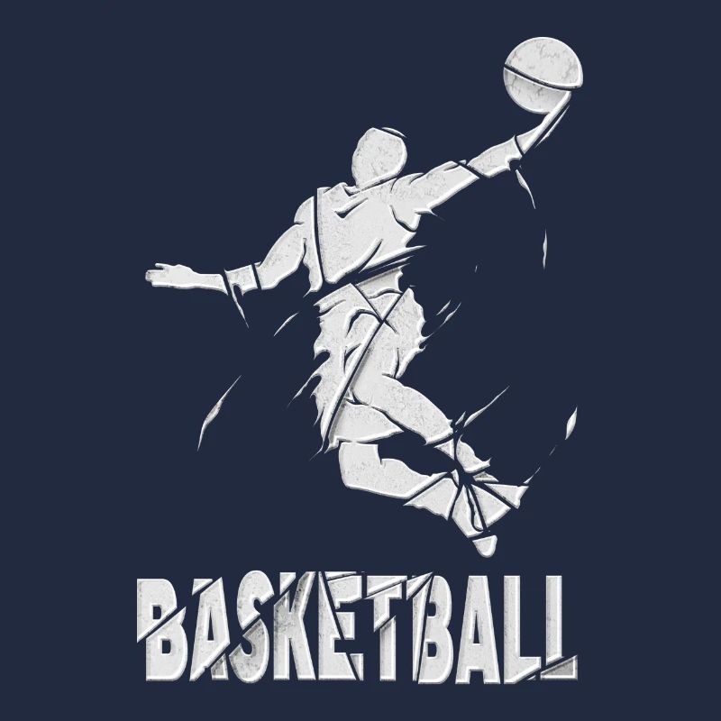 Basketteur Basketteur Dunking Broken Splash