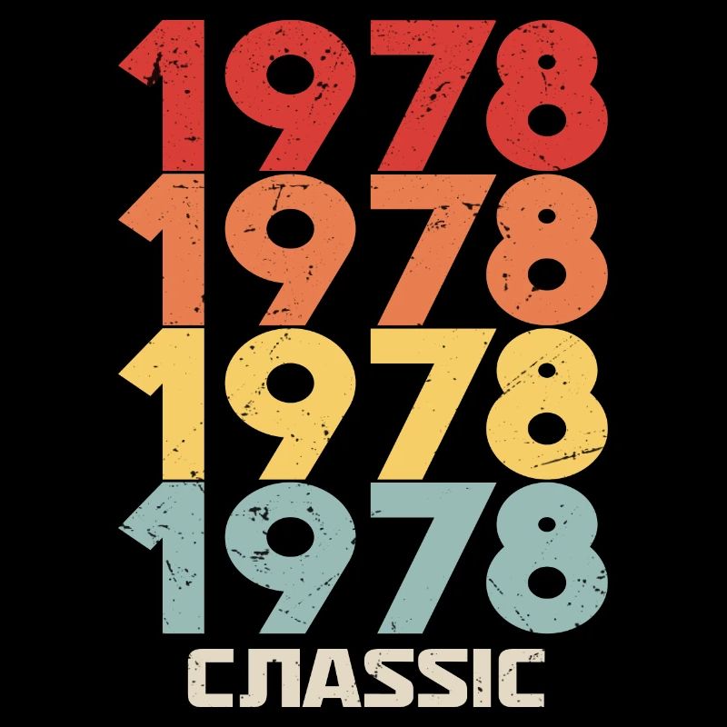 1978 Jubilé dans un style vintage classique 1978