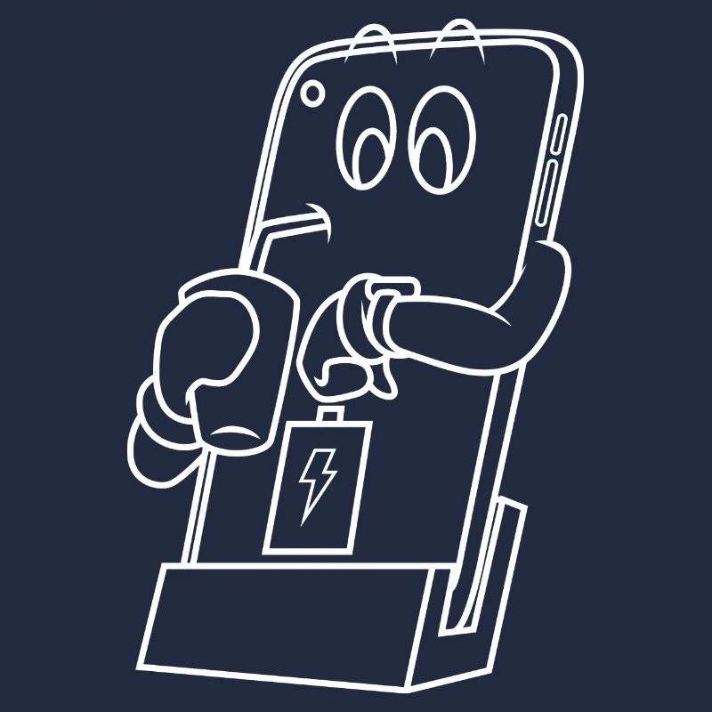 Smartphone comic ladend
