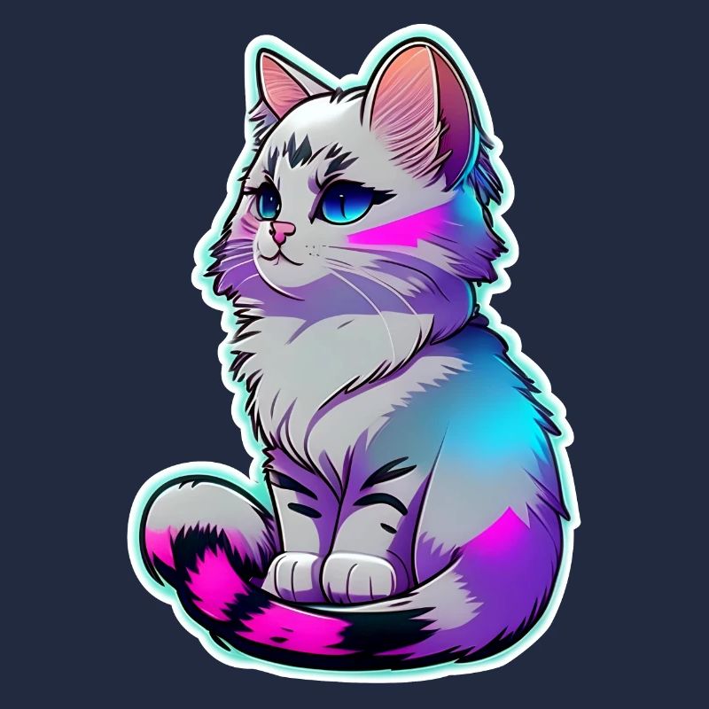 mignon petit chat gris