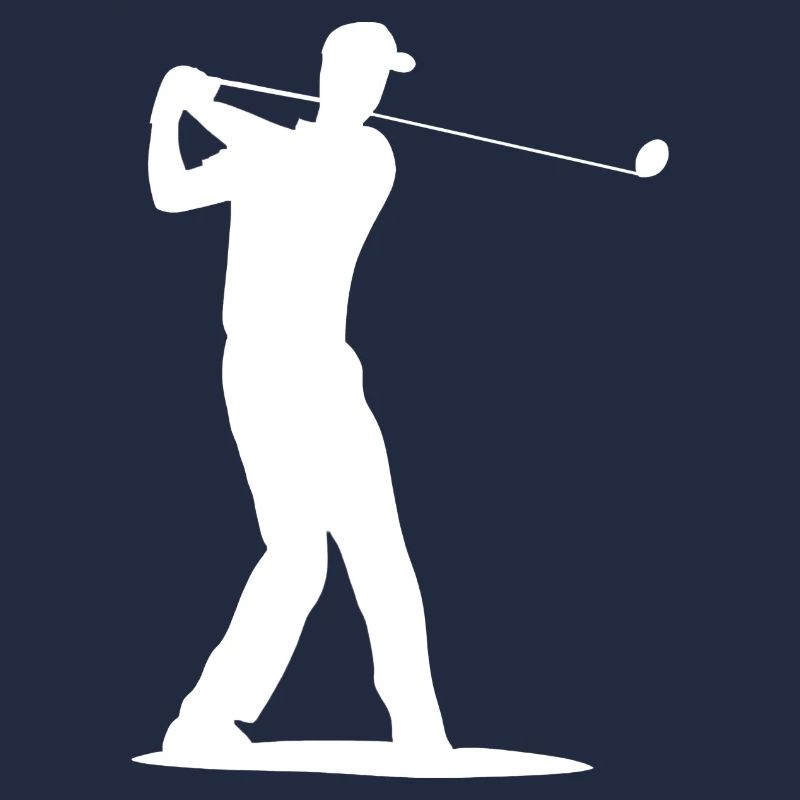 Silhouette de golfeur - Tee Golf