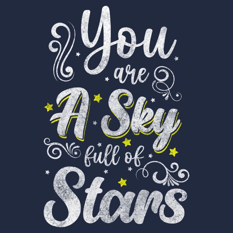 Starry Sky Wish Space Moon