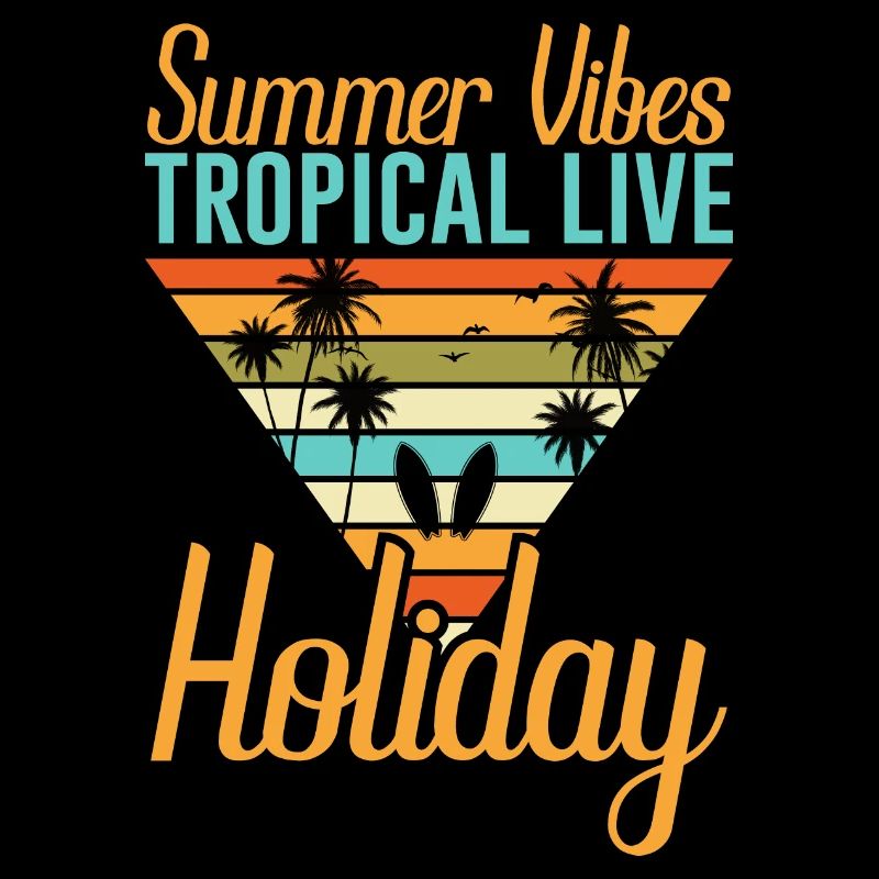summer vibes Typography