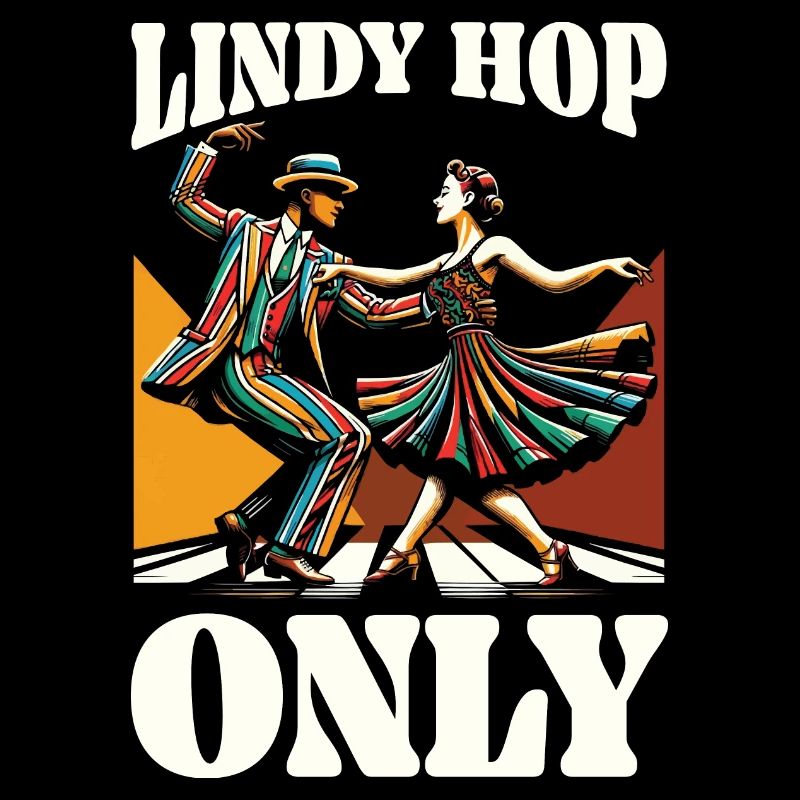 Danseur de Lindy Hop Danse Swing Danse