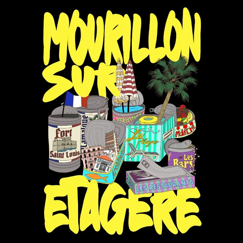 Mourillon sur étagère Toulon
