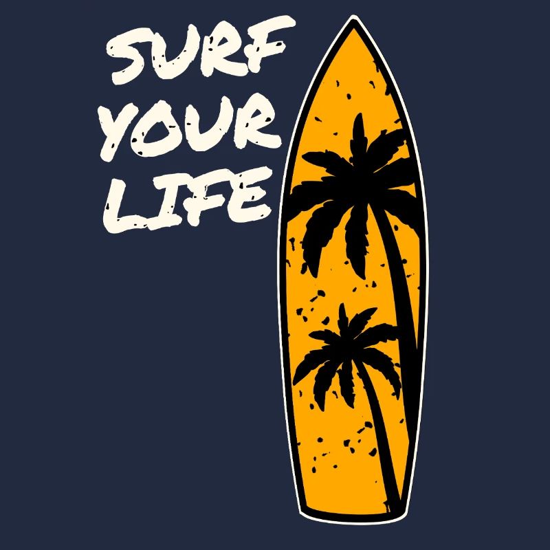 Devise de la vie de surfeur