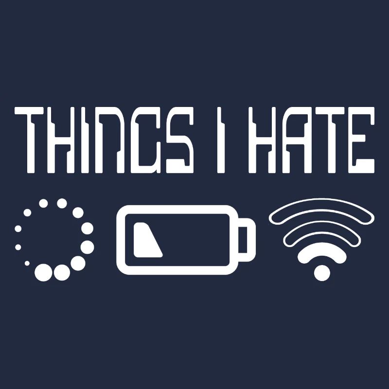Things I Hate Programmer Outfit Gamer Fun Gift Ide