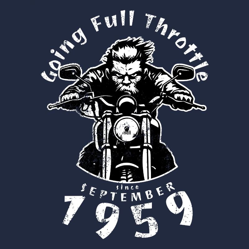 66. Geburtstag Going Full Throttle Since 09/1959