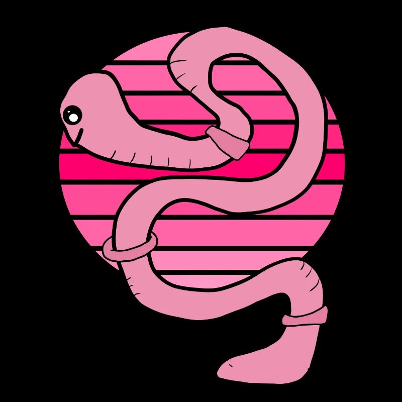Worm sunset