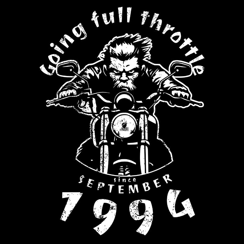 30. Geburtstag Going full throttle since 09/1994