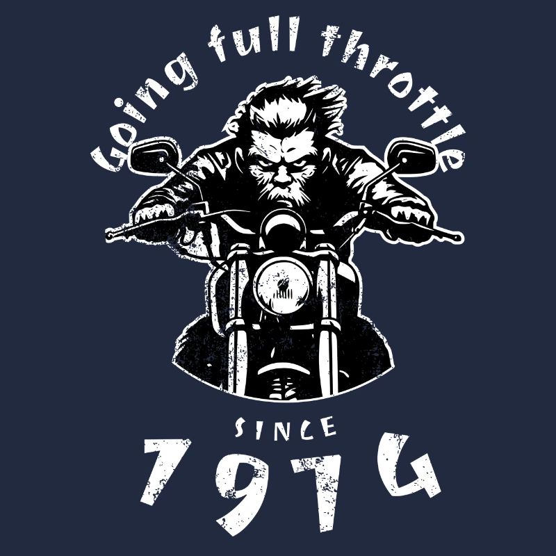 50th Birthday Going full throttle since 1974