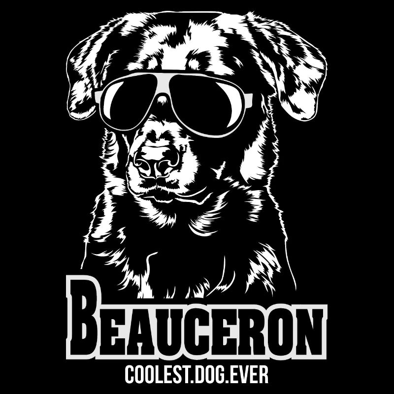 BEAUCERON chien le plus cool de tous les temps chien disant Wilsigns