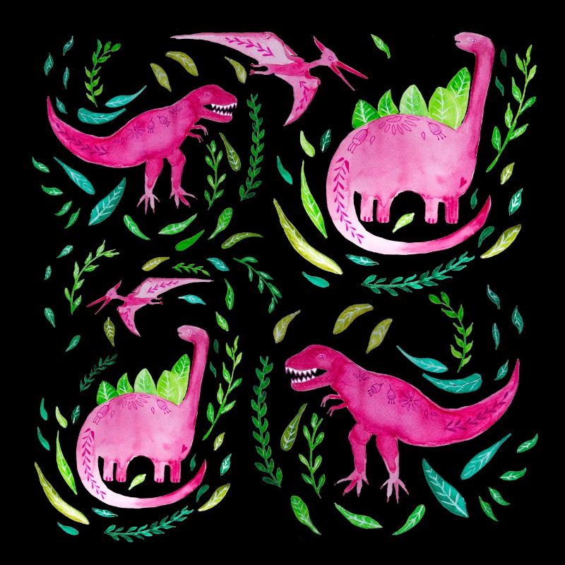 Rosa Dinosaurier für Mädchen Geschenk