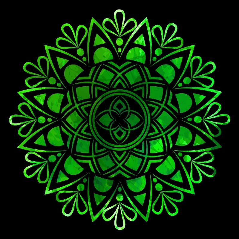Mandala - Green