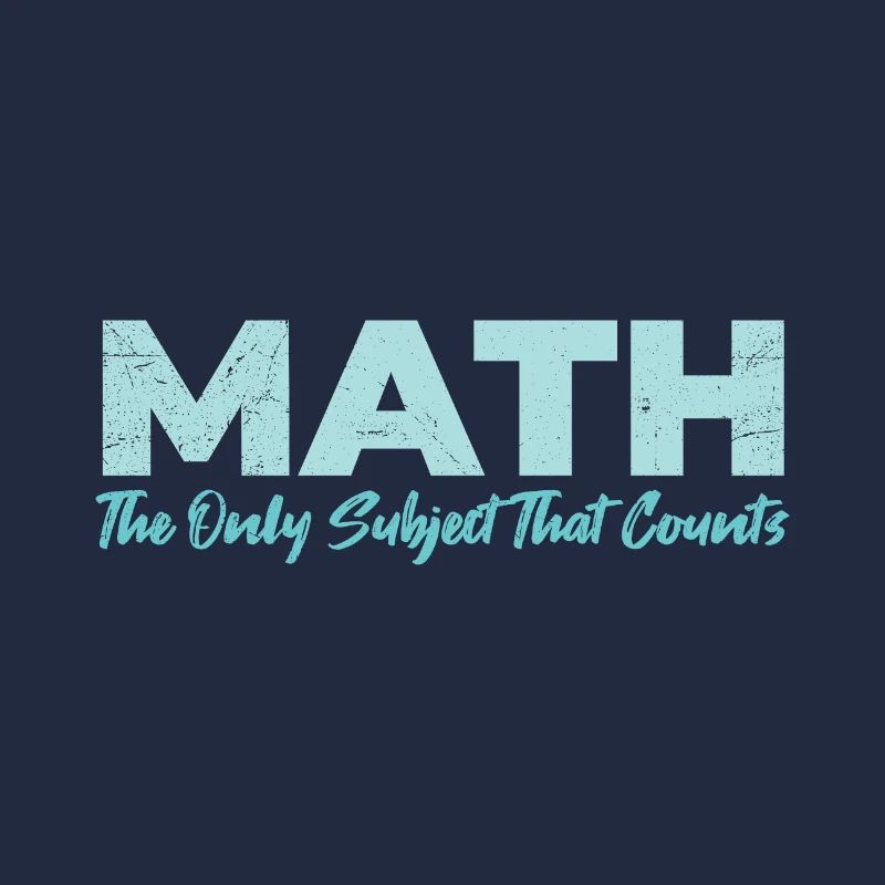 Math Le seul sujet qui compte Idée cadeau
