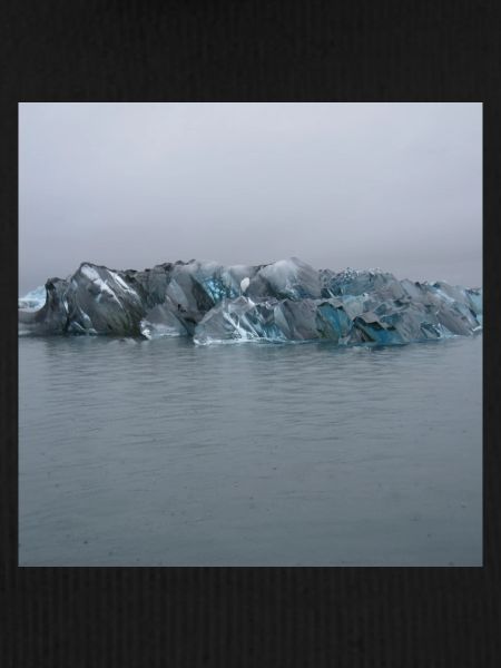 Iceland blue shimmering