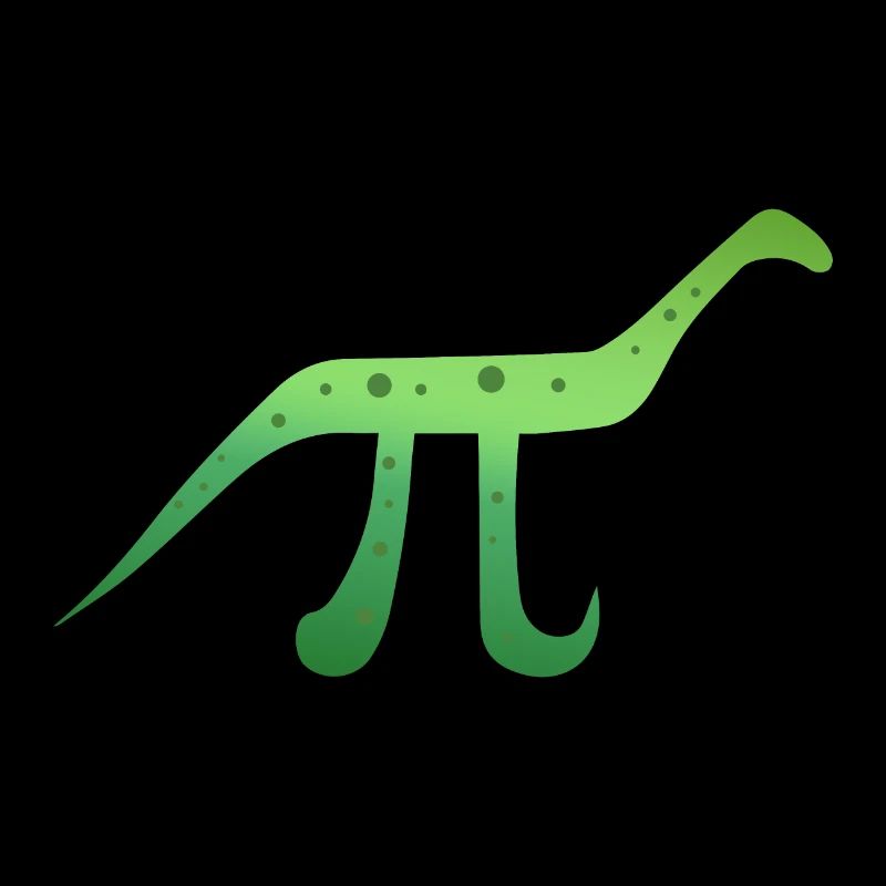 Math symbol Pinosaurus Pi dinosaur gift