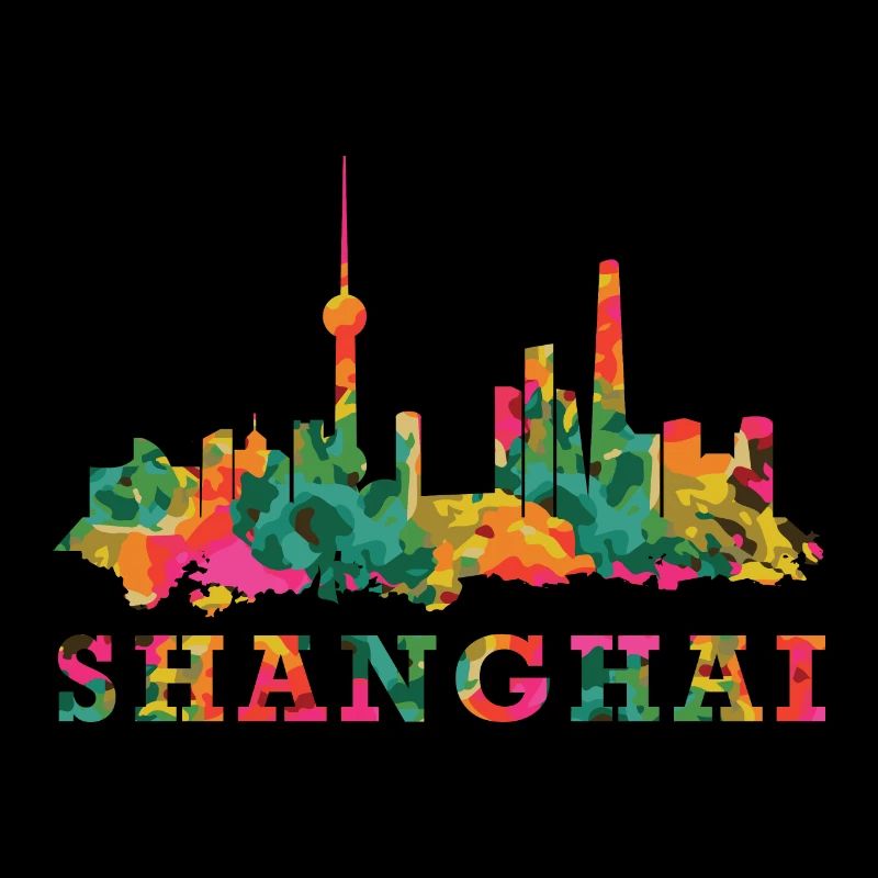 Skyline Shanghai Impression China Souvenir Gift