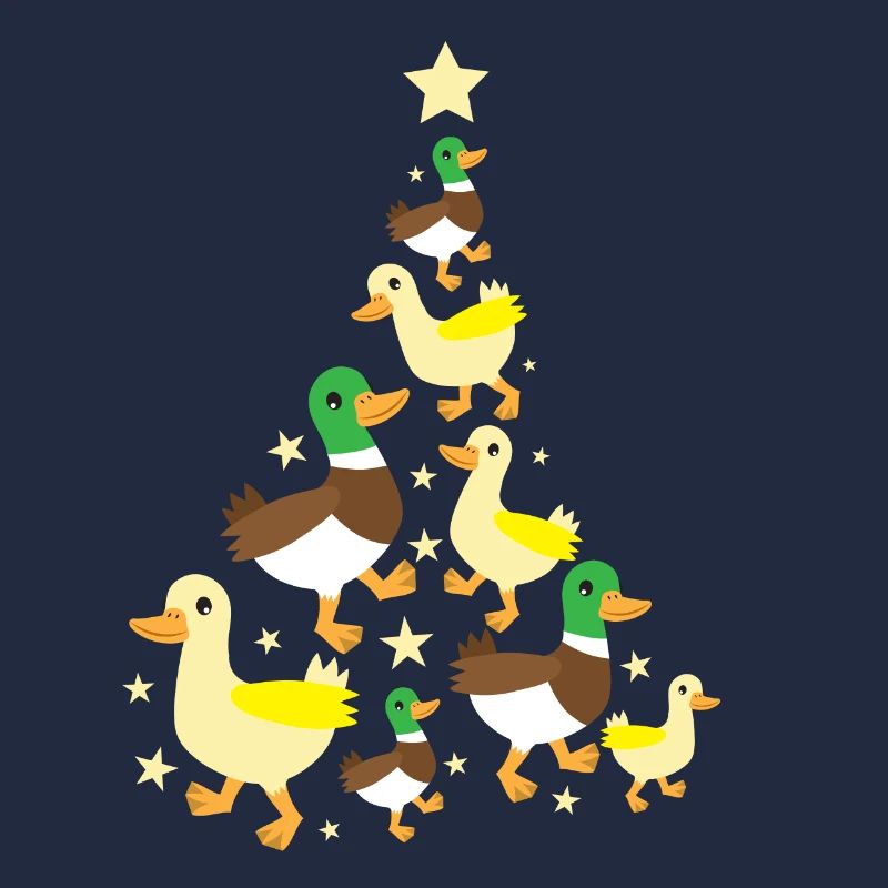 Duck Xmas Christmas tree