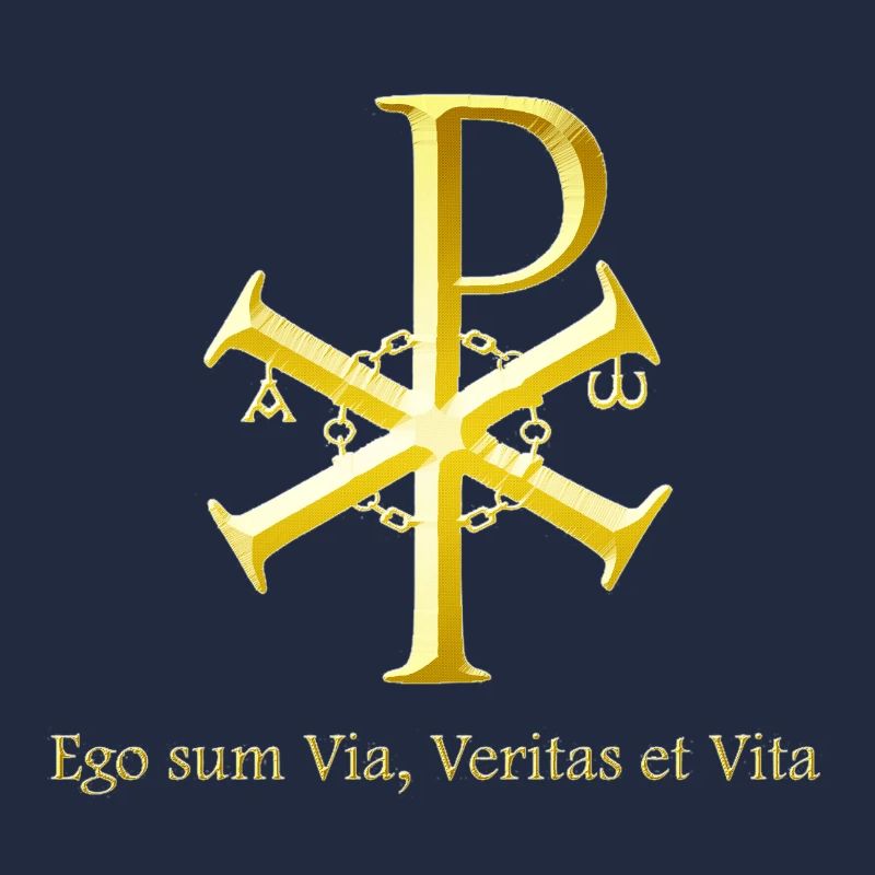 Symbol beginning end Alpha Omega God Christian
