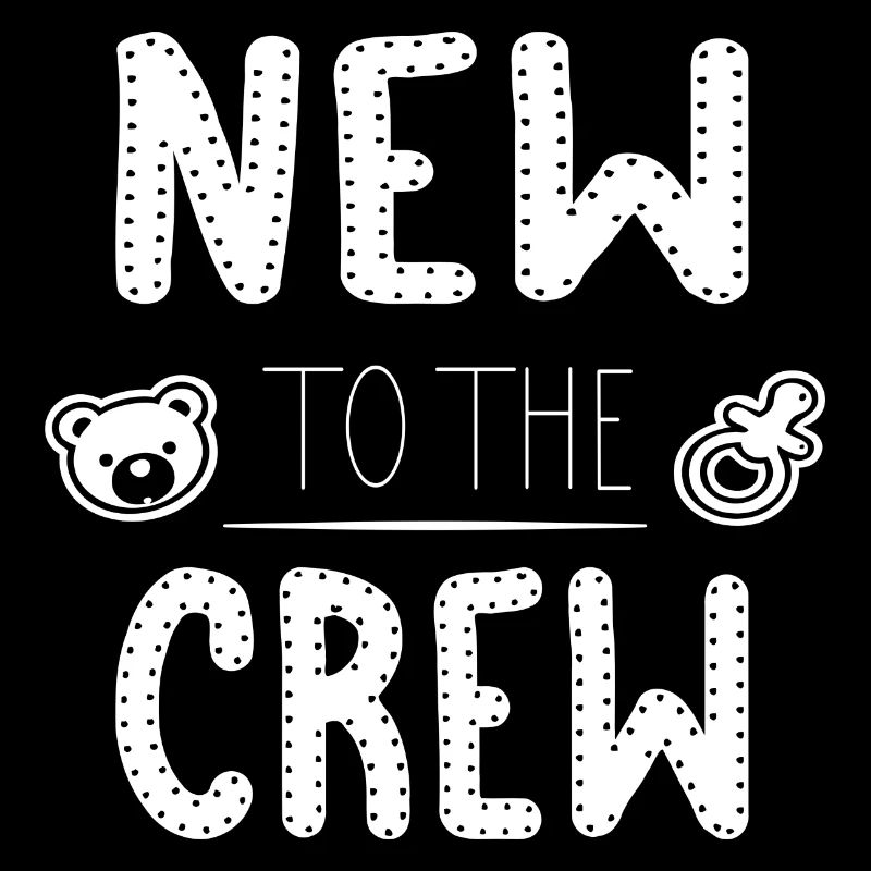 New to the Crew Baby Geschenk Pullerparty