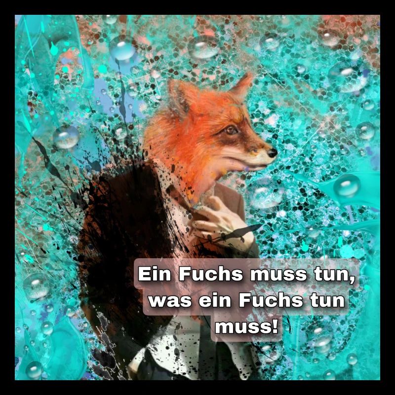 Ein Fuchs muss tun, was ein Fuchs tun muss.