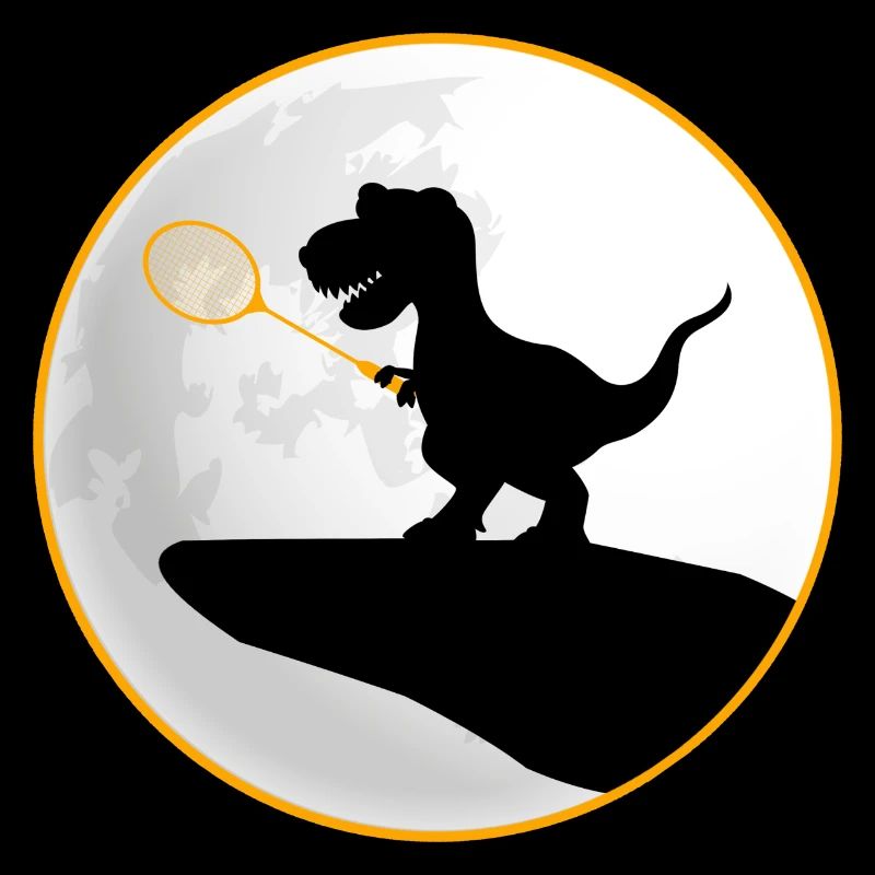 badminton badminton-dino TRex saurus