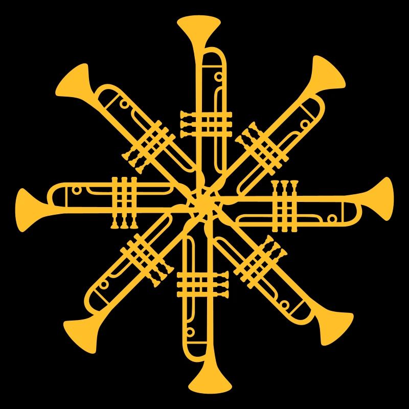 Decorative circle trumpets