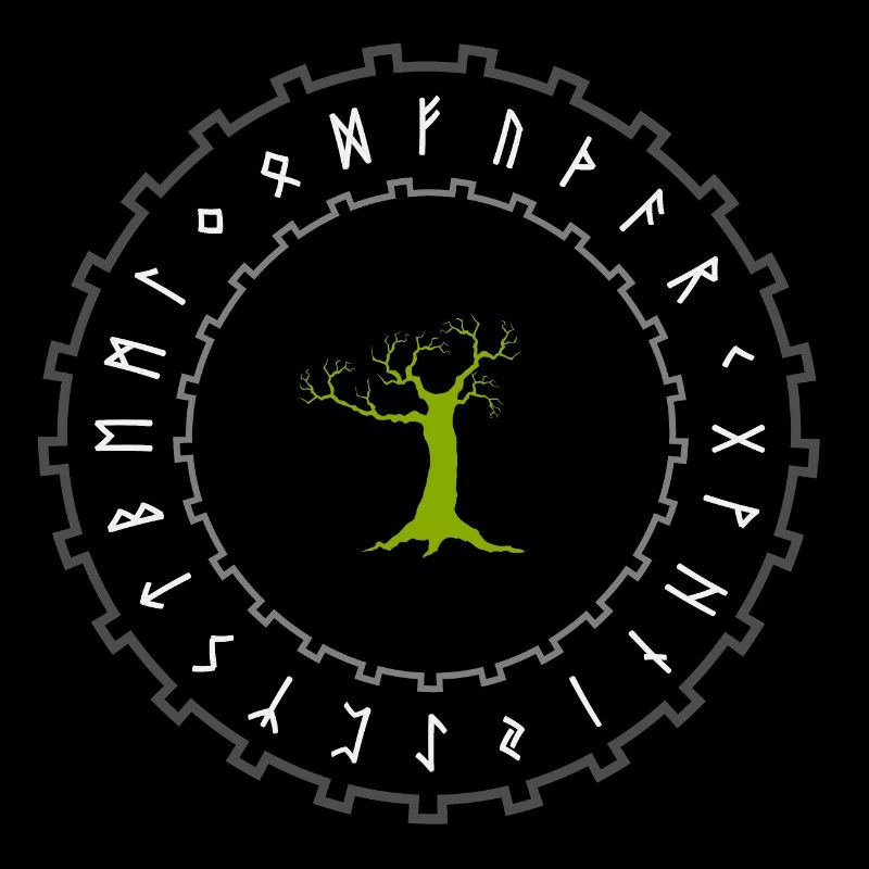 La rune comme roue runique