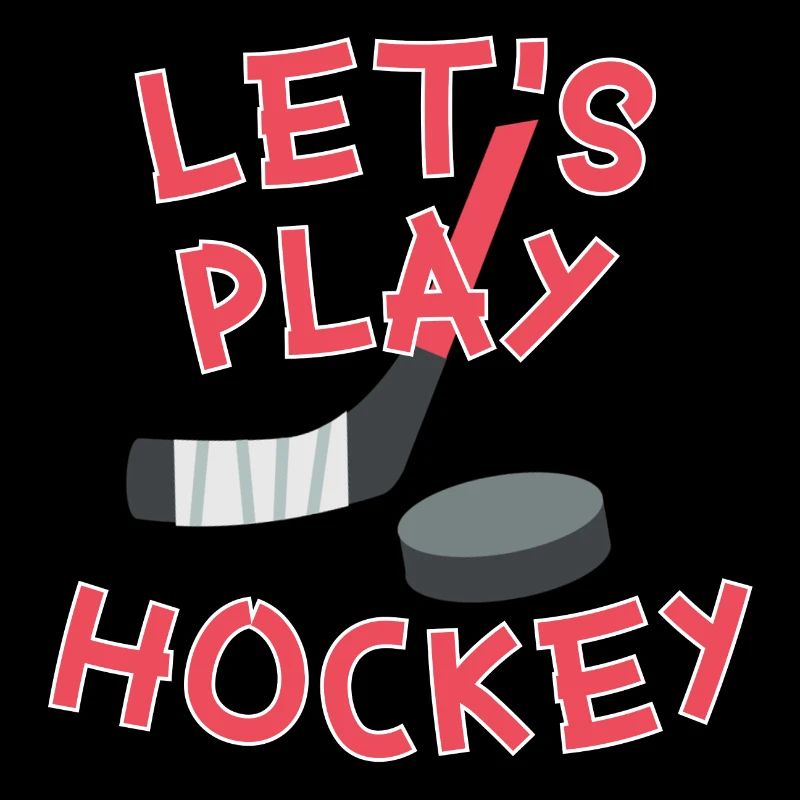 Let's play Hockey Original Geschenkidee Let's play