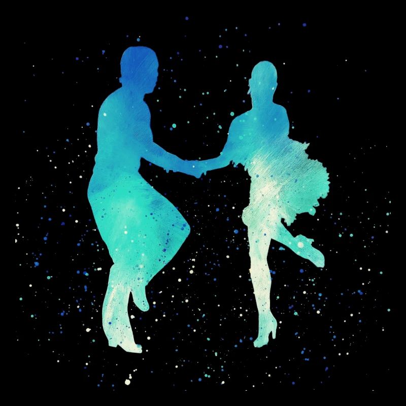 Danse Latine, Salsa, Samba, Swing Dance Couple