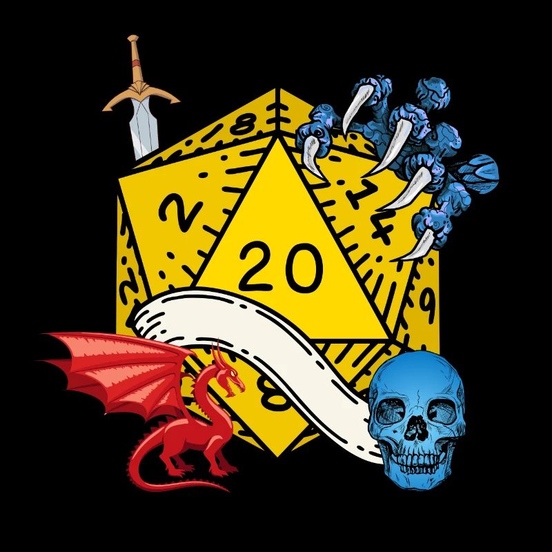 jeu de rôle d20 dragon donjon rpg