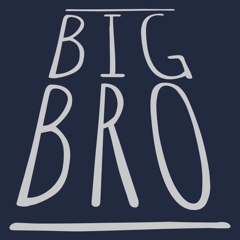 Logo à rayures Big Bro