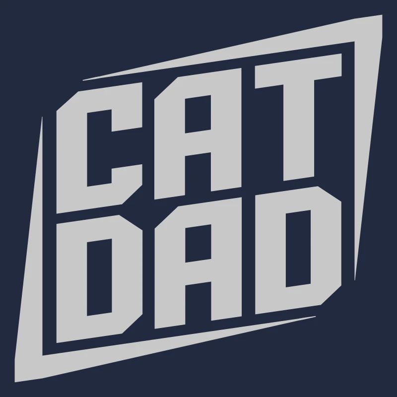 Cat Dad Logo Design