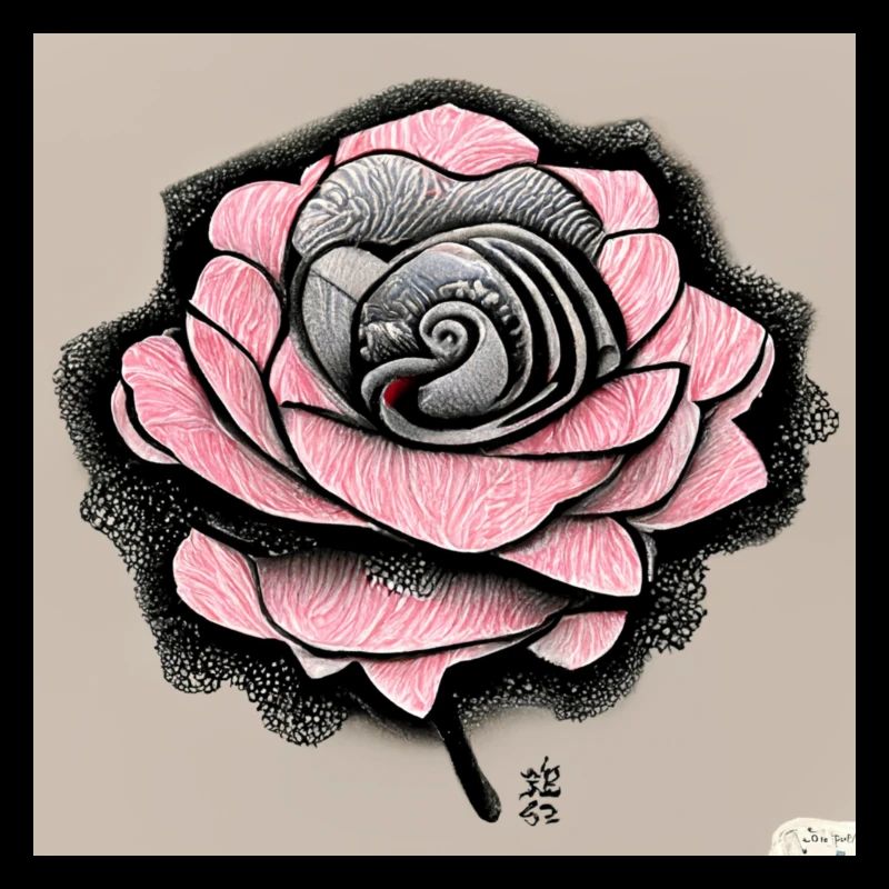 La rose japonaise