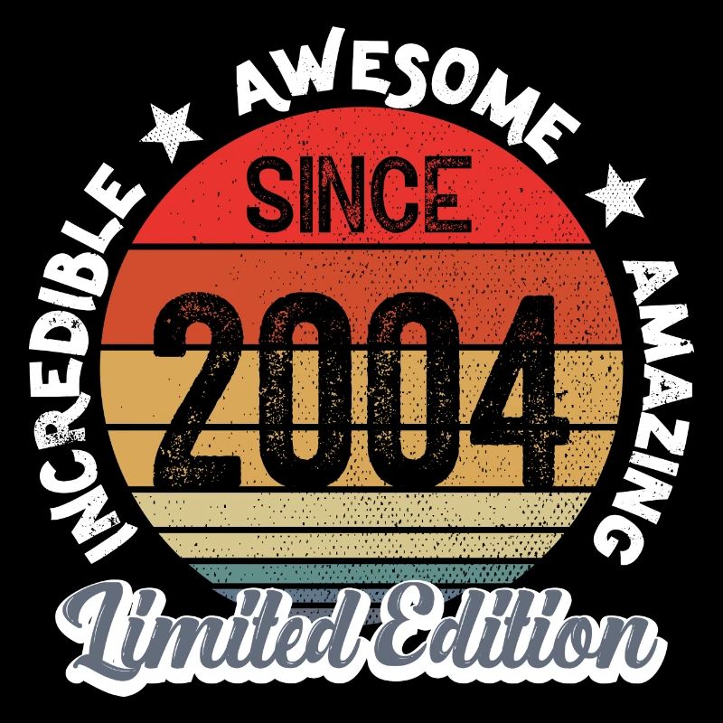 amazing since 2004 - anniversaire