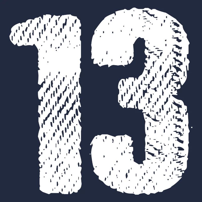 Maillot à 13 numéros